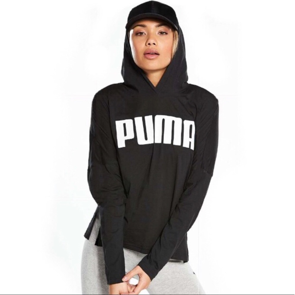 🆕Puma | Long Sleeve Hooded Tee NWT